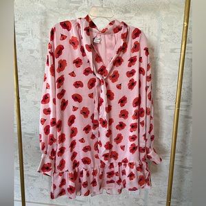 Pink poppy ASOS dress